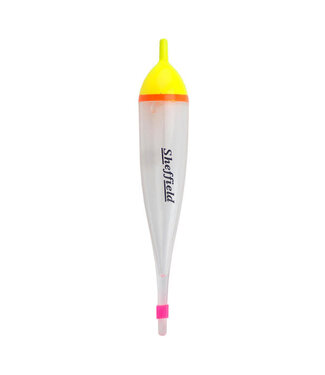 Sheffield Fishing Products SHEFFIELD FLOAT 2/PK SZ 9G CLEAR, FLO CHART TOP