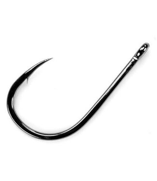Gamakatsu GAMAKATSU OCTOPUS STRAIGHT EYE OFFSET POINT, NSB FINISH SZ 2 8/PK