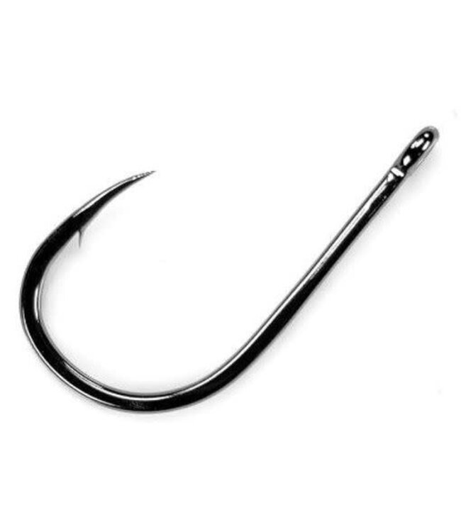 Gamakatsu GAMAKATSU OCTOPUS STRAIGHT EYE OFFSET POINT, NSB FINISH SZ 2 8/PK