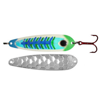 DREAMWEAVER LURE COMPANY DREAMWEAVER SUPER SLIM SPOON SUPER GLOW A-BOMB (DW1968)