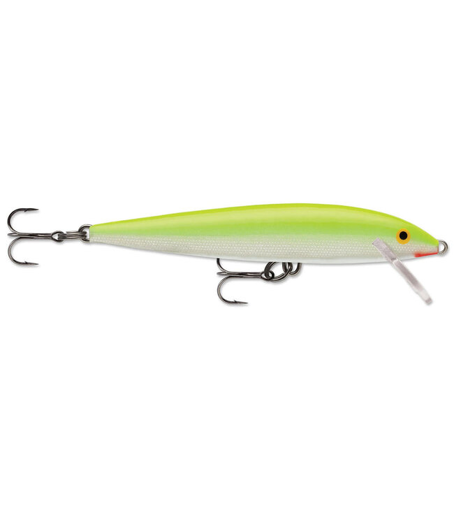 Rapala (F13-SFC) RAPALA FLOATING F13 SILVER FLUORESCENT CHARTREUSE