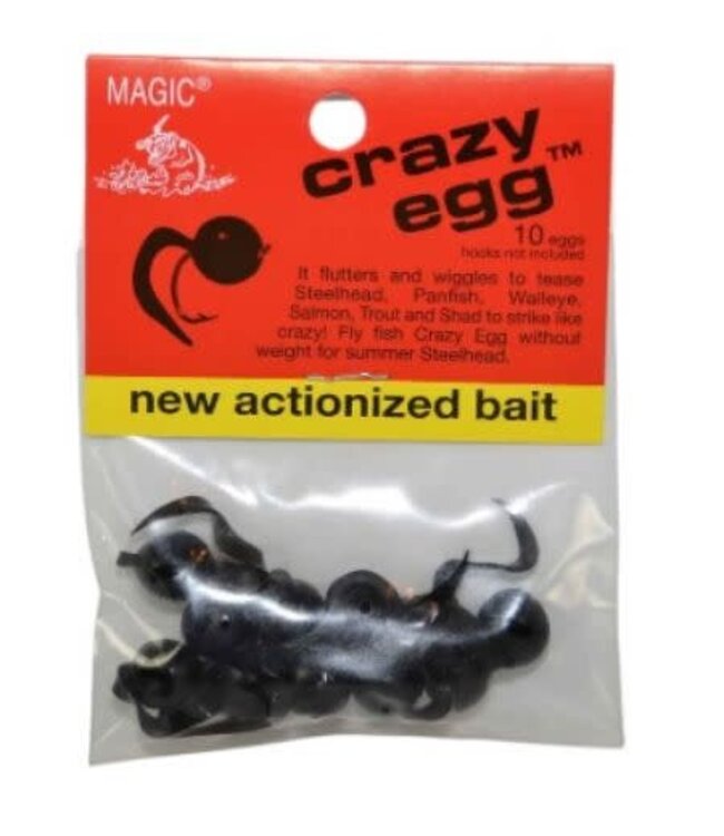 Magic MAGIC CRAZY EGGS 10/PK, BLACK