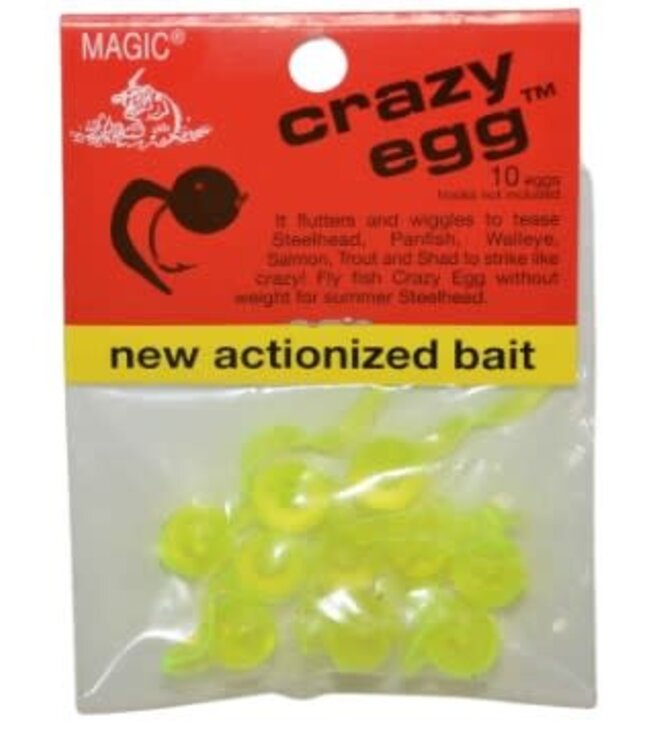 Magic MAGIC CRAZY EGGS 10/PK, CHARTREUSE