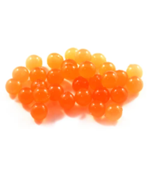 CLEARDRIFT CLEARDRIFT SOFT BEADS - SOLID - 8MM - 40PK - PUMPKIN