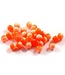 CLEARDRIFT CLEARDRIFT SOFT BEADS - 50/50 - 10MM - 15PK - HOT ORANGE/FUZZY PEACH