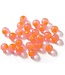 CLEARDRIFT CLEARDRIFT SOFT BEADS - EMBRYO - 10MM - 24PK - CANDY APPLE/ORANGE DOT