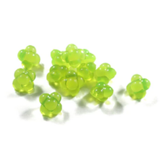 CLEARDRIFT CLEARDRIFT - EGG CLUSTER - MEDIUM - 12PK - CLEAR CHARTREUSE