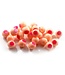 CLEARDRIFT CLEARDRIFT SOFT BEADS - EMBRYO - 8MM - 30PK - DEAD EGG/HOT PINK DOT