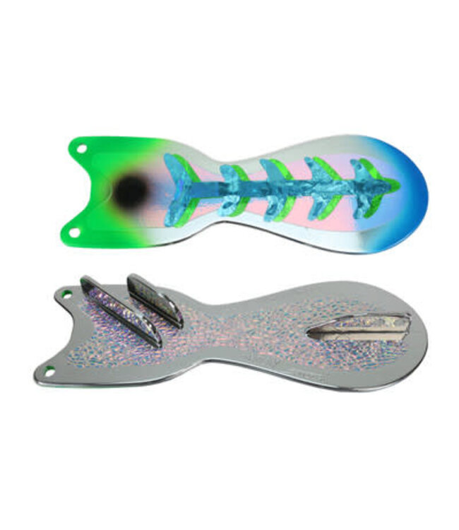 DREAMWEAVER LURE COMPANY (SD70961-8) DREAMWEAVER SPINDOCTOR - 8" - CHROME UV A-B