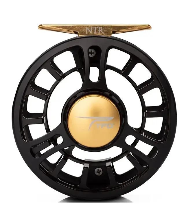 Temple Fork Outfitters (TFO) TEMPLE FORK OUTFITTERS NTR III LARGE ARBOR REEL BLACK/GOLD
