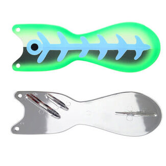 DREAMWEAVER LURE COMPANY DREAMWEAVER SPIN DOCTOR FLASHER 10" GREEN SLICE (SD70980L-10)