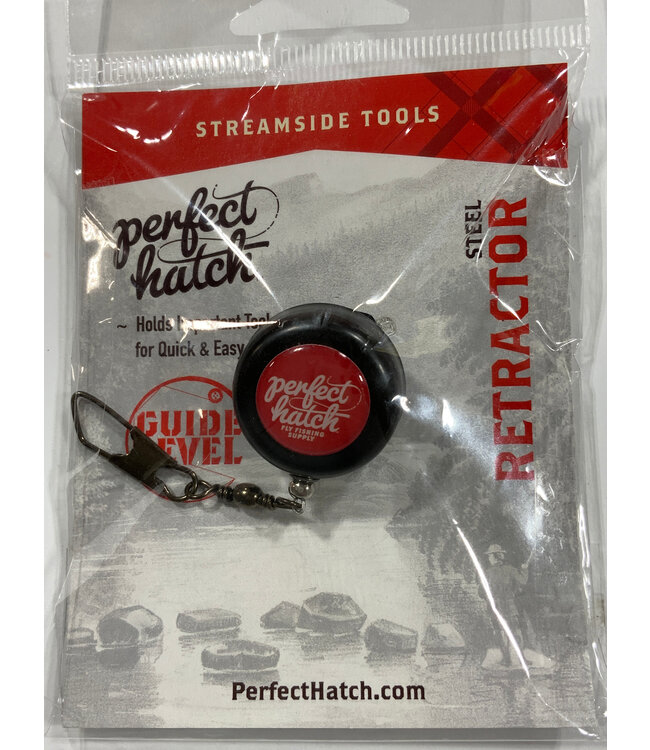 Raymond C Rumpf and Son PERFECT HATCH STEEL RETRACTOR SMALL BLACK