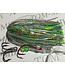 A-TOM-MIK MFG. S511 A-TOM-MIK TOURNAMENT SERIES TROLLING FLY SHREDDED FROG GLOW