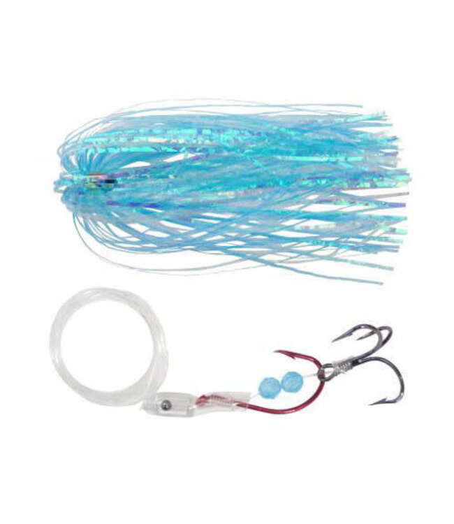 A-TOM-MIK MFG. T-022 A-TOM-MIK TOURNAMENT SERIES TROLLING FLY POWDER BLUE