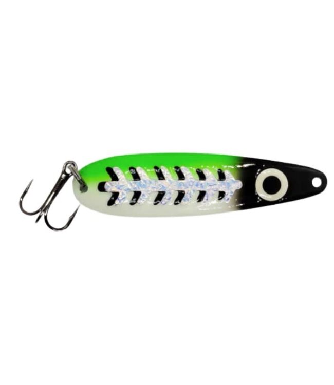 NORTHEAST TROLLER - TROLLING SPOON - 3.75" - PSYCHO QUEEN