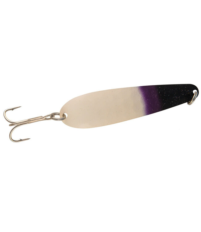 NORTHERN KING LURES Northern King Lures - Size MAG Trolling Spoon 4.5 Black Eye - Glow