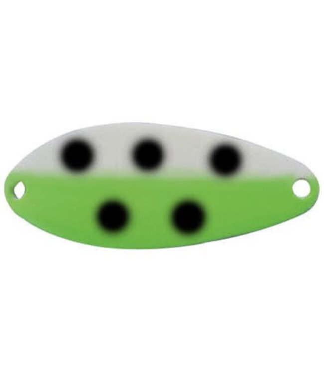 Acme ACME CLEO 3/4OZ GLOW GREEN /BLACK DOTS (C340GL/GBD)