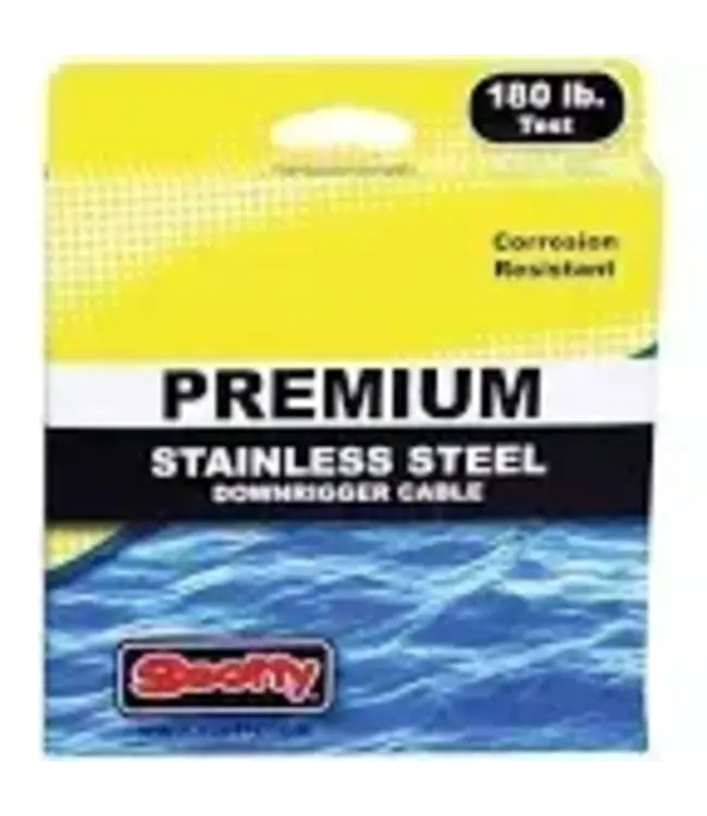 SCOTTY Scotty 2401-K HP Downrigger Cable SSteel 300' Spool 180lb