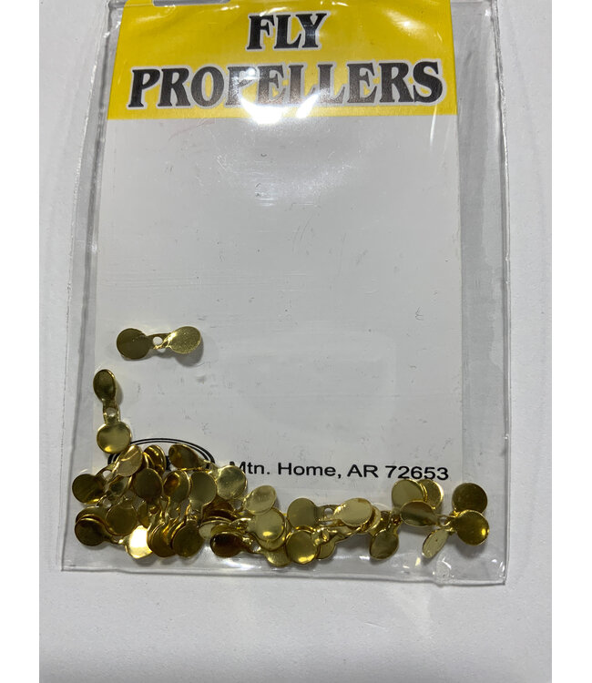 Wapsi FLY PROPELLERS, SMALL, GOLD FPL3250