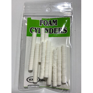 Wapsi FOAM CYLINDERS, HOPPERS, 3/16" WHITE PFP2001