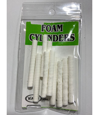 Wapsi FOAM CYLINDERS, HOPPERS, 3/16" WHITE PFP2001