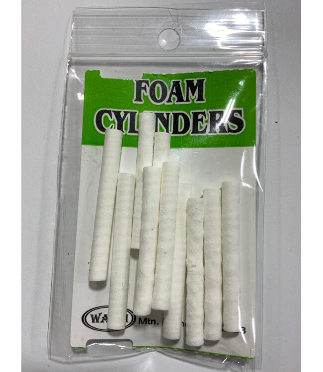 Wapsi FOAM CYLINDERS, HOPPERS, 3/16" WHITE PFP2001