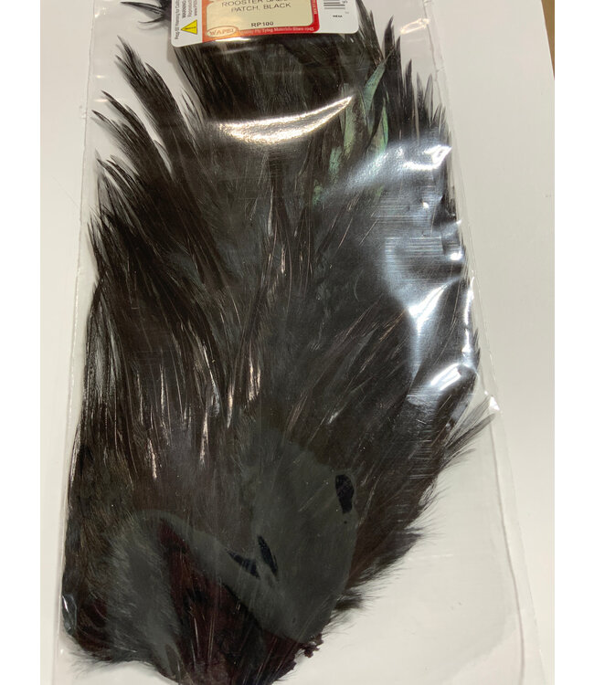 Wapsi INDIAN ROOSTER SADDLE PATCH, BLACK  RP100