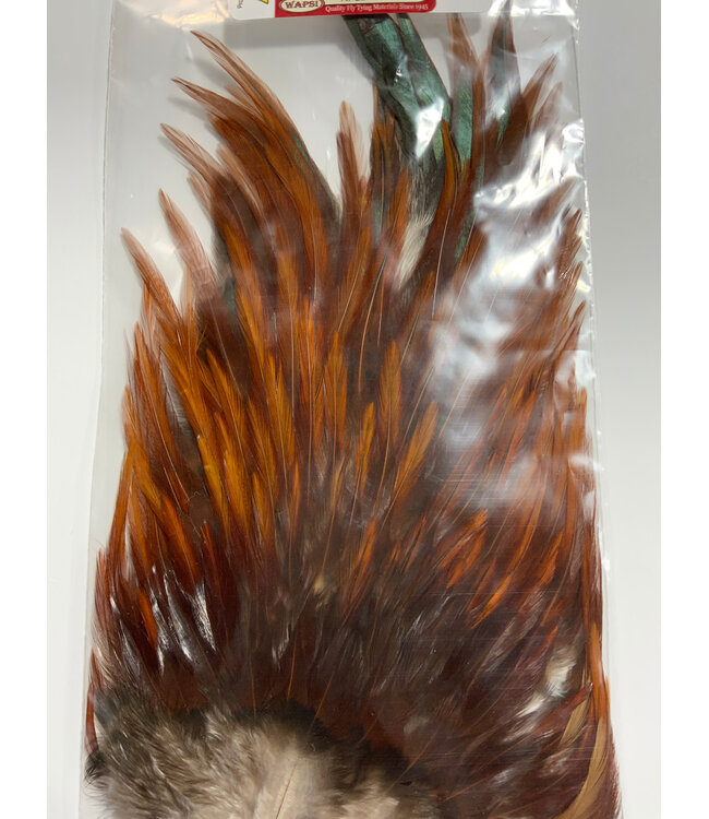 Wapsi INDIAN ROOSTER SADDLE PATCH, BROWN RP227