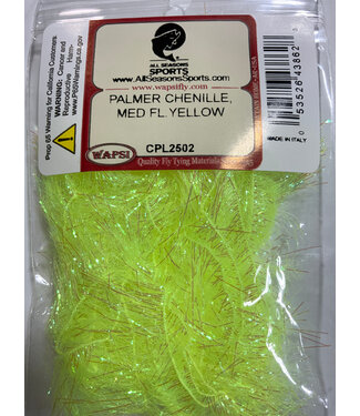 Wapsi PALMER CHENILLE, MED FL YELLOW CPL2502