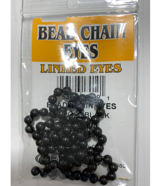 Wapsi BEAD CHAIN EYES LARGE BLACK (EYB2005)