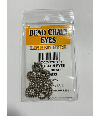 Wapsi BEAD CHAIN EYES X-SMALL SILVER (EYB2522)
