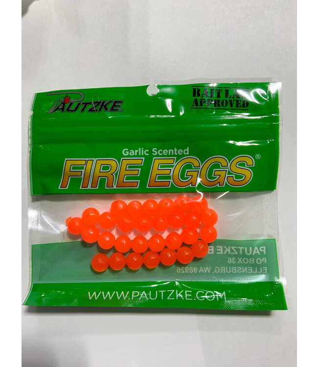 PAUTZKE BAIT CO., INC. PAUTZKE FIRE EGG ORANGE