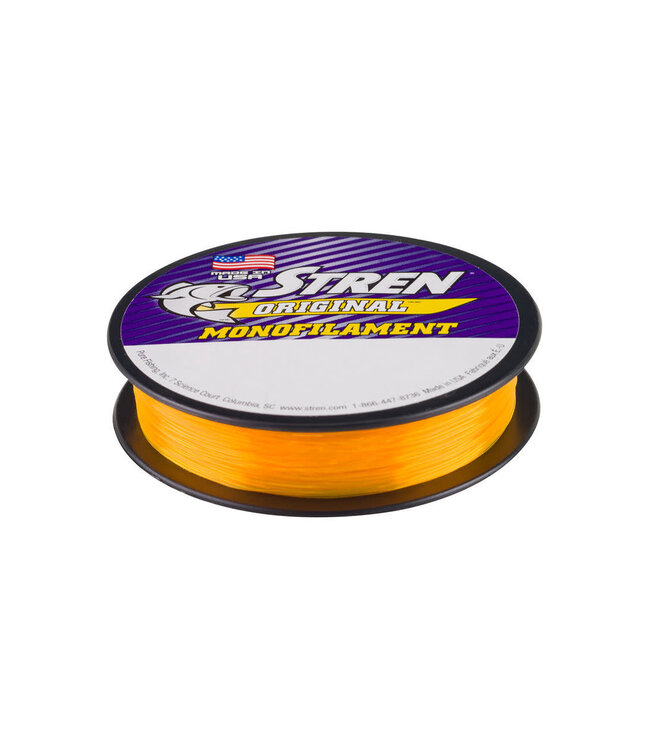 PURE FISHING STREN ORIGINAL PONY SPOOL 6#, 100yd.HI-VIS GOLD