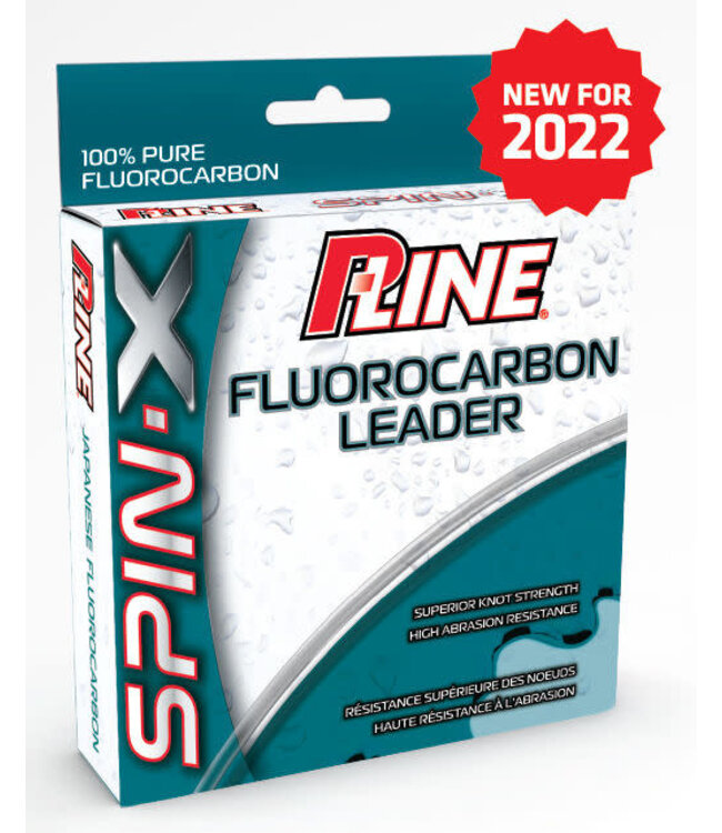 P-Line P-LINE SX50FC-9 SPIN-X 9 LB 100% JAPANESE FLUOROCARBON LEADER 50 YD