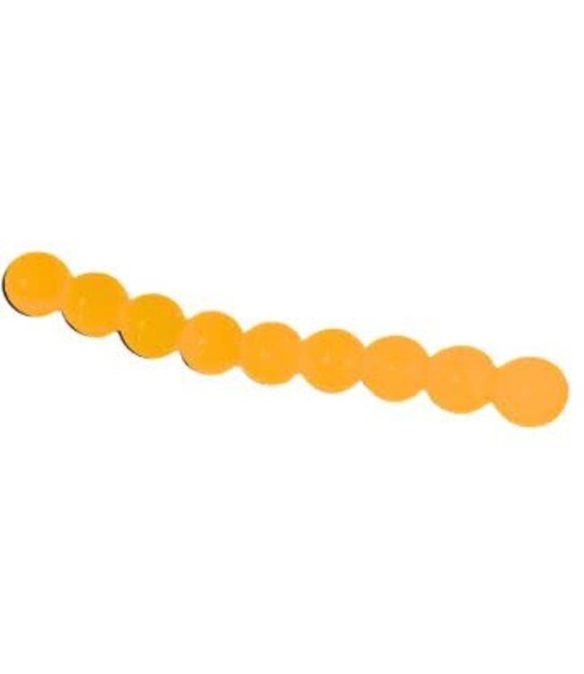 Death Roe DEATH ROE SCENTED SOFT EGG CHAINS 5/16" ORANGE KRUSH/ORANGE GLOW