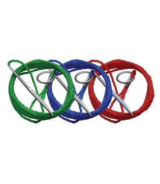 WRIGHT & MCGILL CO. EAGLE CLAW 3 PACK ASSORTED COLOR 6' BRAIDED POLYCORD STRINGERS