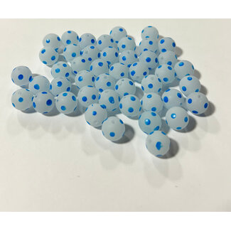 Salmon River Bead CO Glow Soccer Ball Blue