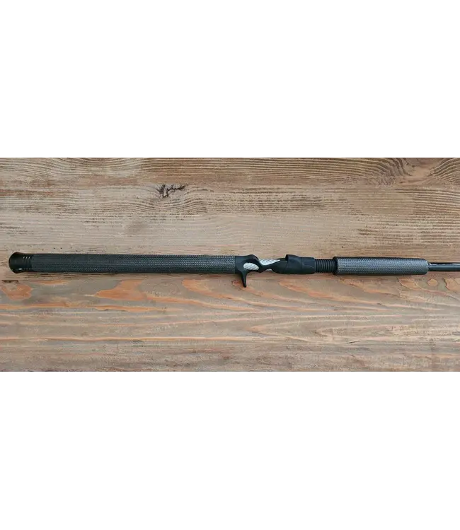 NOVA TACKLE COMPANY NOVA TACKLE - NTX SPIRAL WRAPPED BAITCASTER ROD-11'-2PC-10-25LB-CARBON FIBER GRIP(NTX1325)