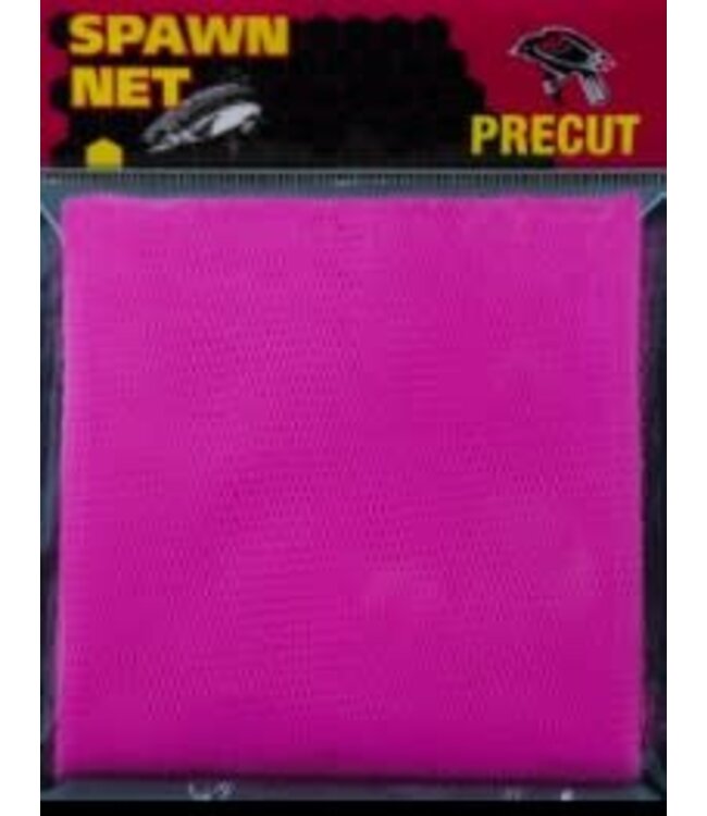 Redwing Tackle REDWING PRECUT SPAWN NET 3" SQUARE BUBBLEGUM