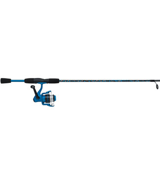 PURE FISHING Shakespeare Amphibian Spinning Combo Blue, Sz30 reel, w/5'6"" 2pc.Medium Rod CP=3