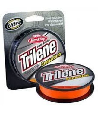Berkley BERKLEY TRILENE SENSATION 12LB BLAZE ORANGE 330YD