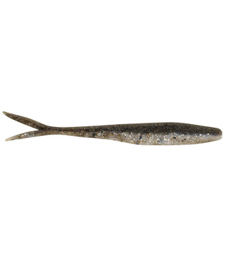 PURE FISHING PowerBait MaxScent Flatnose Minnow 4"  , 10/pk Black Shiner PBMSFM4-BLSN