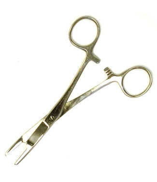 WRIGHT & MCGILL CO. EAGLE CLAW 6" SURGICAL HEMOSTAT PLIERS W/SCISSORS