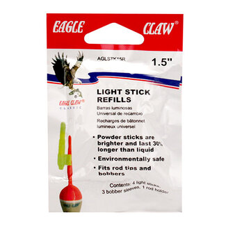 WRIGHT & MCGILL CO. NEW11-UNIVERSAL LIGHT STICK 1.5IN REFILLS AGLSTK15R GLOW