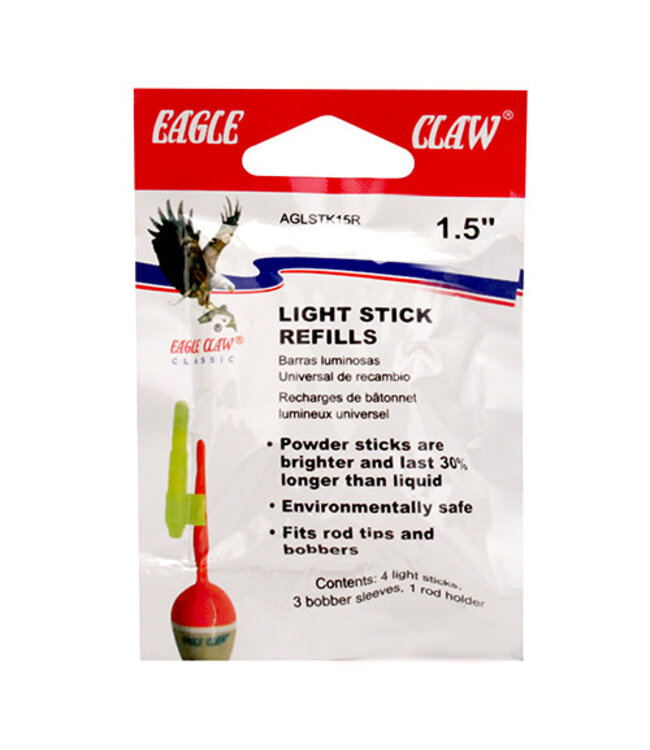 WRIGHT & MCGILL CO. NEW11-UNIVERSAL LIGHT STICK 1.5IN REFILLS AGLSTK15R GLOW