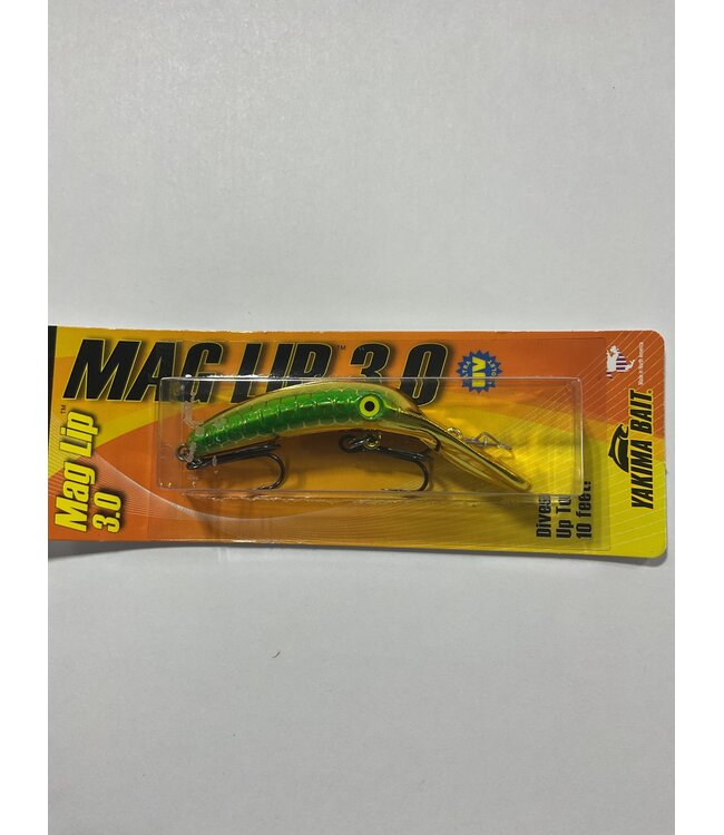 YAKIMA BAIT COMPANY (9571-Y321) YAKIMA MAG LIP 3.0 GREENHORN