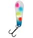 CUSTOM JIGS & SPINS INC. SLENDER SPOON - PRO GLOW SERIES - 5/16OZ - SILVER/WONDERGLOW