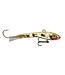 Moonshine Lures MOONSHINE SHIVER MINNOW - SZ1 - 3/8OZ - HAMMERED GOLD/GLOW GREEN DOTS