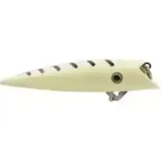 DREAMWEAVER LURE COMPANY CAPTAINS CHOICE PLUG - GLOW BLACK LADDER BACK (95022)