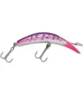 Luhr-Jensen KWIKFISH K14 RATTLE BLAZIN PURPLE/PINK UV